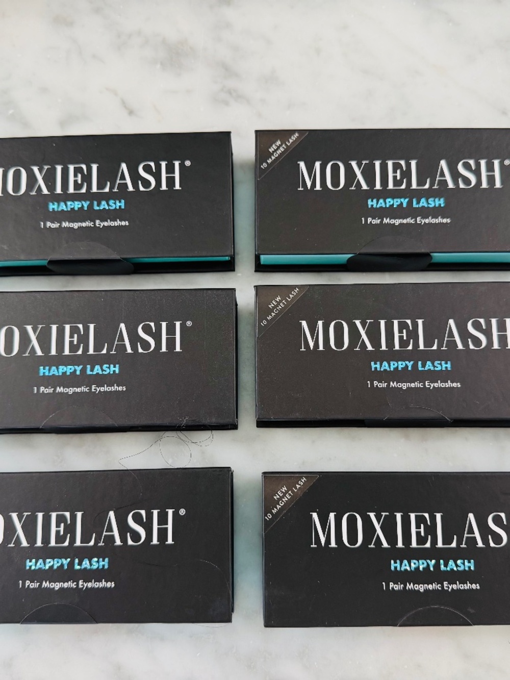 Moxielash Happy Lash Magnetic Lashes – Six Box Bundle | Brand New